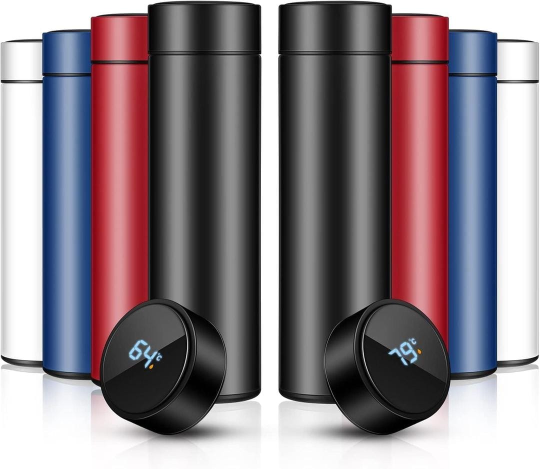 3-Piece Insulated Water Bottle Set for Gym, Office & Travel